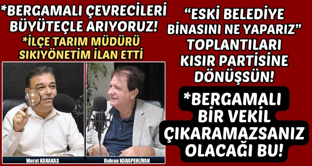 KARAKAŞ-KARAPEHLİVAN 19 EYLÜL 2025 YAYIN