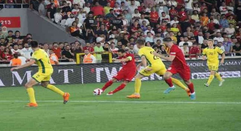 UEFA Uluslar C Ligi: Türkiye: 2 - Litvanya: 0 (Maç sonucu)